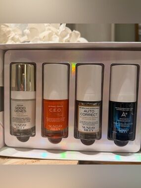 SUNDAY RILEY SUPERSTARS VOL. 1 
Skincare Set 4 products all .5 fl oz ea item